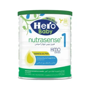 هيرو بيبي نيوتراسينس حليب مغذي رقم (1) 400 جم | Hero Baby Nywtrasyns Milk Nourishing No (1) 400 Gm