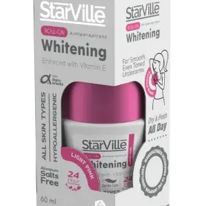 Starville Whit. Antipres. Roll-On 60 Ml Light Pink
