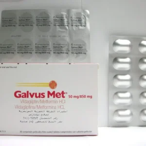 جالفوس ميت 50 مجم / 850 مجم 30 قرص | Galvus Met 50 Mg / 850 Mg 30 Tab