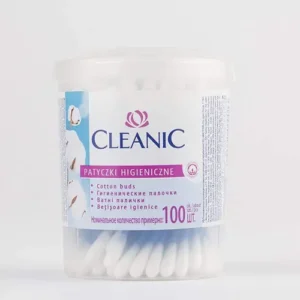 كليانيك 581 أعواد قطنية لتنظيف الأذن (كيس)(قطن صافى)160 ق | Cleanic 581 Aawad Cotton Cleaning Aladhn (Sachet)(Cotton Safa)160 Q