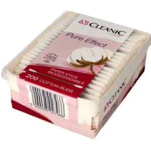 كليانيك 966 اعواد قطنيه للاذن تأثير طبيعى200 ق | Cleanic 966 Aawad Qtnyh Lladhn Tathyr Natural200 Q