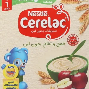 سيريلاك قمح وتفاح بدون لبن 125 جم | Cerelac Wheat Wtfah Without Lbn 125 Gm