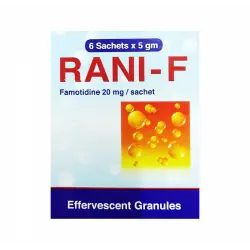 Rani - F (Famotidine) 20 Mg Eff 6 Sachets