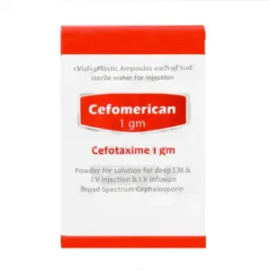 Cefomerican 1 Gm I.M./I.V. 1 Vial