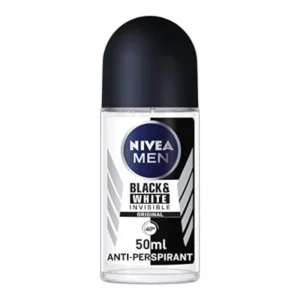 نيفيا مزيل عرق رول أون إف/إم 50مل أسود&أبيض إينف. أوريجينال (15%) (#) | Nivea Deod Rollon F/M 50ml Black&White Inv. Original (15%) (#)