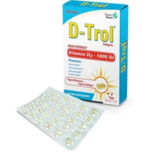 D-Trol 1000 Iu 30 Cap