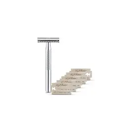 جيليت كينج سي دبل ايدج سيفتي رازر ماكينة حلاقة 1 قطعه | Gillette Kynj C Double Aydj Syfty Razr Shaver 1 Piece