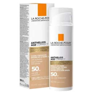 لاروش بوزاي أنثيليوس إيج كوركت تي تي (ملون) 50 مل | La Roche Bwzay Anthylyws Iyj Kwrkt T T (Tinted) 50 Ml