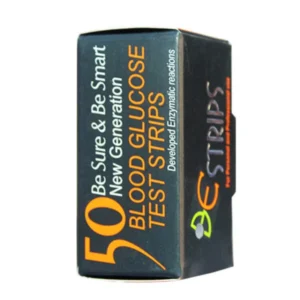 بي سور & بي سمارت دم جلوكوس اختبار 50 شرائط شرائط سكر | Be Sure & Be Smart Blood Glucose Test 50 Strips Strips Sugar