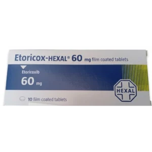إيتوريكوكس - هيكسال 60 مجم 10 قرص | Etoricox - Hexal 60 Mg 10 Tab