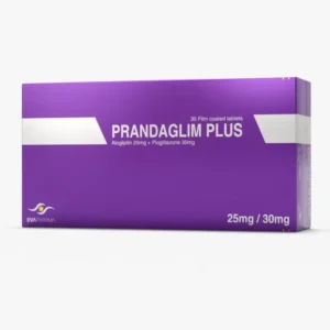 برانداجليم بلس 25 مجم / 30 مجم 30 قرص | Prandaglim Plus 25 Mg / 30 Mg 30 Tab