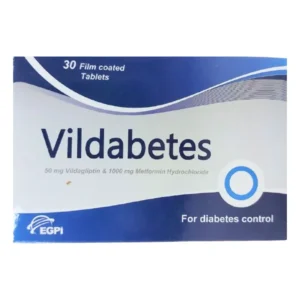 فيلدابيتيس 50 مجم / 1000 مجم 30 قرص | Vildabetes 50 Mg / 1000 Mg 30 Tab