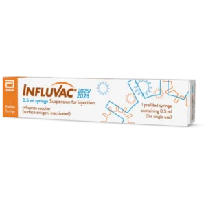 إينفلوفاك 1 جرعة سرنجة 0.5 مل | Influvac 1 Dose Syringe 0.5 Ml