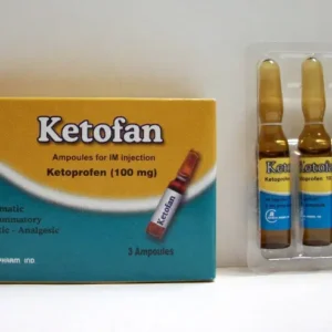 كيتوفان 100 مجم / 2 مل آي.إم 3 أمبول | Ketofan 100 Mg / 2 Ml I.M 3 Amp