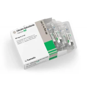 Lidocaine 2% (40 Mg / 2 Ml) 10 Amp