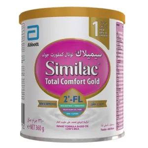 سيميلاك توتال كمفورت جولد رقم (1) حليب للاطفال 360 جم | Similac Total Comfort Gold No (1) Milk Kids 360 Gm