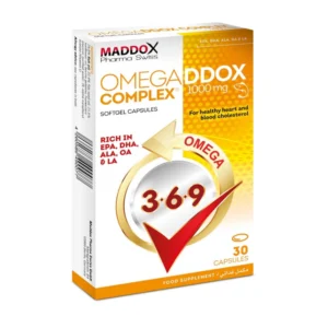 أوميجادوكس كومبلكس - 3.6.9 1000 مجم 30 كبسولة | Omegaddox Complex - 3.6.9 1000 Mg 30 Cap