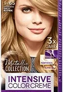 باليت صبغة شعر كريم انتنسيف سيمي كيت جودس جولد بلوند 9.65 | Palette Hair Dye Hair Cream Intensive Semi Kit Jwds Gold Blonde 9.65