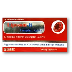 ليبوسوم - بي كومبلكس أكتيف 30 كبسولة | Liposom - B Complex Active 30 Cap