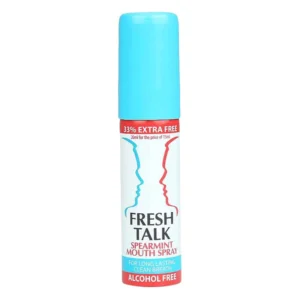 فريش تالك فم سبراي. 20مل سبيارمينت (جديد) معطر فم ازرق | Fresh Talk Mouth Spr. 20ml Spearmint (New) Fragrance Mouth Blue
