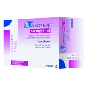 تاكسوتير 80 مجم / 4 مل 1 فيال (إكس إكس) | Taxotere 80 Mg / 4 Ml 1 Vial (Xx)