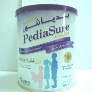 بيديا شور كومبليت باودر بالفانيليا 400 جم | Pediasure Complete (Vanilla) 400 Gm Powder