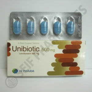 أونيبيوتيك 500 مجم 5 قرص | Unibiotic 500 Mg 5 Tab