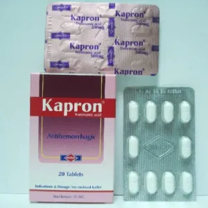 كابرون (سيكلوكابرون) 500 مجم 20 قرص# | Kapron (Cyklokapron) 500 Mg 20 Tab#