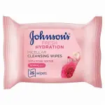 جونسون اند جونسون مناديل منظفه للمكياج 25 قطعه | Johnson And Johnson Wipes Mnzfh Llmkyaj 25 Piece