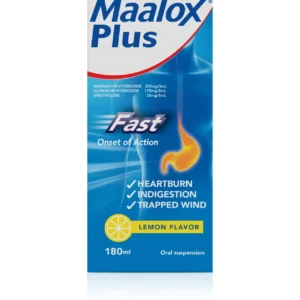 مالوكس بلس معلق 180 مل | Maalox Plus Susp 180 Ml