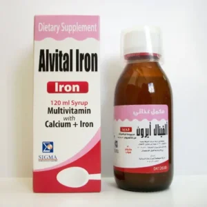 ألفيتال حديد شراب 120 مل | Alvital Iron Syrup 120 Ml