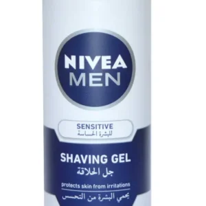 نيفيا جل حلاقة رجالي للبشرة الحساسة 200 مل | Nivea Gel Shaving Men Skin Sensitive 200 Ml