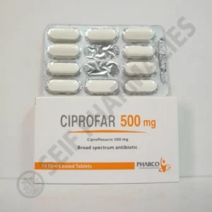 سيبروفار 500 مجم 10 قرص # | Ciprofar 500 Mg 10 Tab #