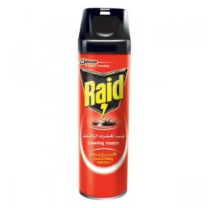 جونسون واكس ريد قاتل للحشرات الزاحفة احمر سبراي 300 مل | Johnson Wax Red Killer Llhshrat Alzahfa Red Spray 300 Ml