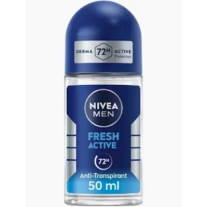 نيفيا مزيل عرق رول أون إف/إم 50مل فريش أكتيف | Nivea Deod Rollon F/M 50ml Fresh Active