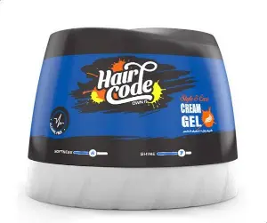 هير كود كريم جل ازرق برطمان 150 مل | Hair Code Cream Gel Blue Jar 150 Ml