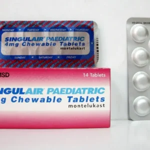 سينجولير 4 مجم 14 للمضغ قرص | Singulair 4 Mg 14 Chewable Tab