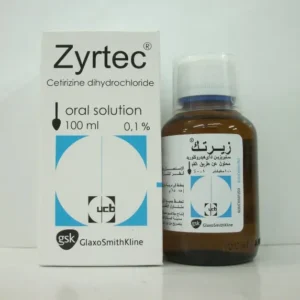 زيرتك 0.1% محلول فموي 100 مل # | Zyrtec 0.1% Oral Solution 100 Ml #