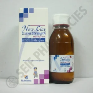 نيوكلاف إكسترا 642.9 مجم / 5 مل معلق 100 مل | Newclav Extra 642.9 Mg / 5 Ml Susp 100 Ml