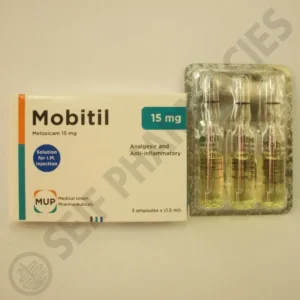موبيتيل 15 مجم / 1.5 مل 3 أمبول | Mobitil 15 Mg / 1.5 Ml 3 Amp