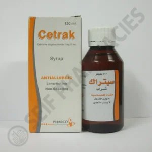 سيتراك 5 مجم / 5 مل شراب 120 مل | Cetrak 5 Mg / 5 Ml Syrup 120 Ml