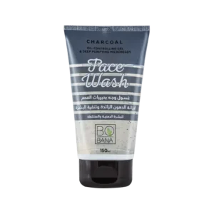 بوبانا غسول للوجه بخلاصة الفحم للبشرة الدهنبة 150 مل | Bobana Face Wash Charcoal 150Ml Oily Sk.