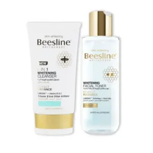 بيزلين تفتيح. (4إن1 منظف 150مل+للوجه تونر 200مل) # | Beesline Whiten. (4in1 Cleanser 150ml+Facial Toner 200ml) #