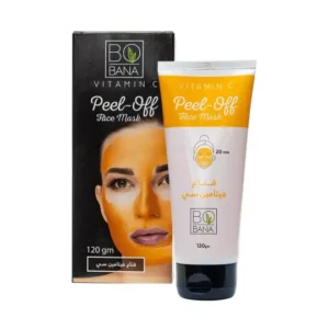 بوبانا ماسك مقشر للوجة بخلاصة فيتامين سي 120 جم | Bobana Peel-Off Face Mask Vitamin C 120Gm