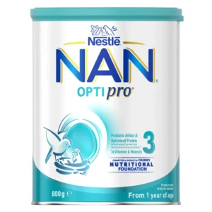 نان حليب باودر اتش.ام.او رقم (3) نانجرو اوبتي برو 800 جم | Nan - ( 3 ) Hmo Nangrow Optipro 800 Gm Powder