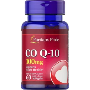 كو . كيو10 100 مجم 60 كبسولة (بيوريتانز برايد) | Co . Q10 100 Mg 60 Cap (Puritans Pride)
