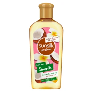 صن سيلك زيت لتهدئة الشعر مونو بجوز الهند 250 مل | Sunsilk H.oil Blooms / Smooth 250Ml Coconut Monoi