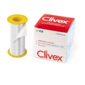 سليفكس شريط طبي حرير لاصق باوكسيد الزنك 5 × 5 سم | Slevex Strip Medical Silk Adhesive Bawksyd Alznk 5 × 5 Cm