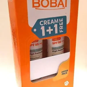بوباي كريم حماية من الشمس بمعامل حماية 80 / 50 جم (1+1) ( عرض خاص) | Bobai Cream Protection From Sun Factor Protection 80 / 50 Gm (1+1) ( Offer Special)