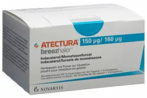 أتيكتورا بريزهالير 150/160 ميكروجرام 30 كبسولة + بخاخ | Atectura Breezhaler 150/160 Mcg 30 Cap + Inhaler